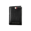 Tommy Hilfiger Black Leather Men Cardholder Tommy Hilfiger