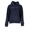 Tommy Hilfiger Blue Organic Cotton Women Sweatshirt Tommy Hilfiger