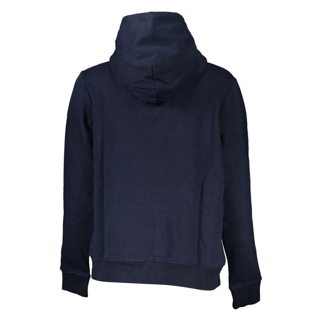 Tommy Hilfiger Blue Organic Cotton Women Sweatshirt Tommy Hilfiger