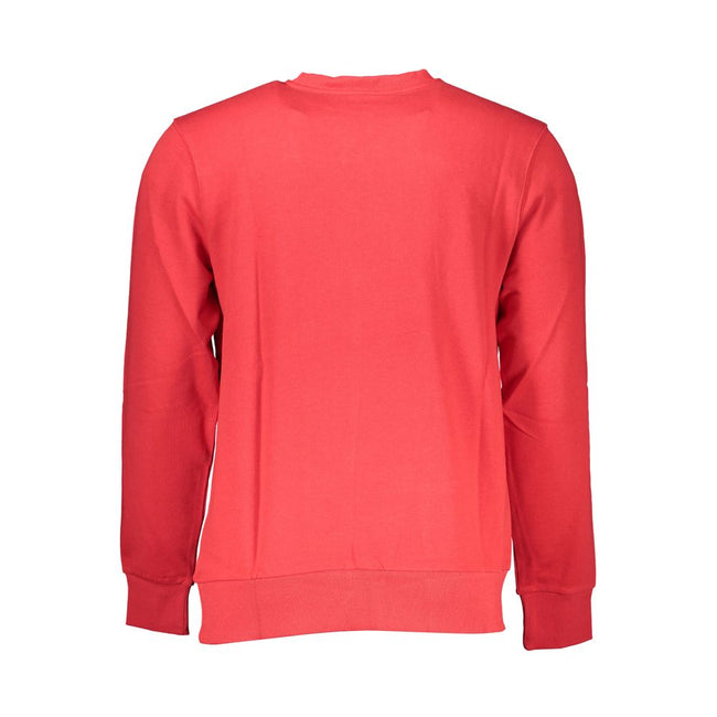 North Sails Red Cotton Men Sweater North Sails