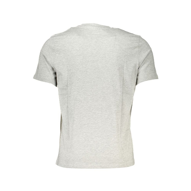 North Sails Brown Cotton Men T-Shirt North Sails