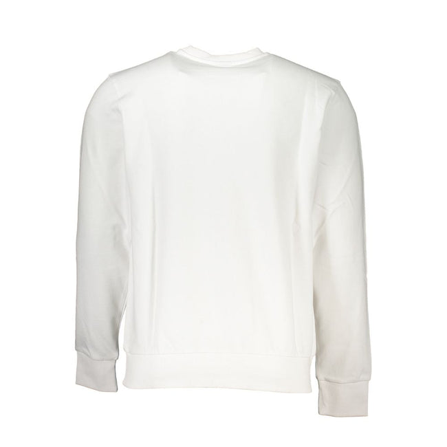North Sails White Cotton Men Sweater North Sails