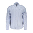 North Sails Light Blue Cotton Men Shirt North Sails