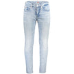 Tommy Hilfiger Blue Cotton Men's Tapered Jean Tommy Hilfiger