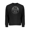 North Sails Black Cotton Men Sweater North Sails