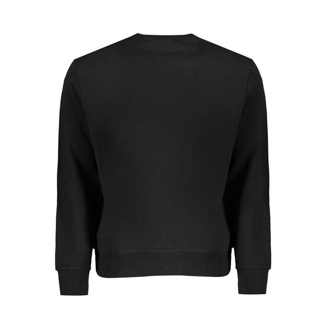 North Sails Black Cotton Men Sweater North Sails