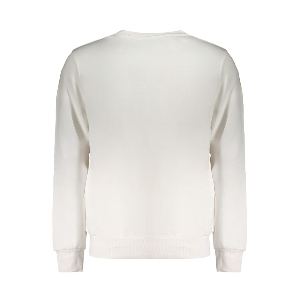 North Sails White Cotton Men Sweater North Sails