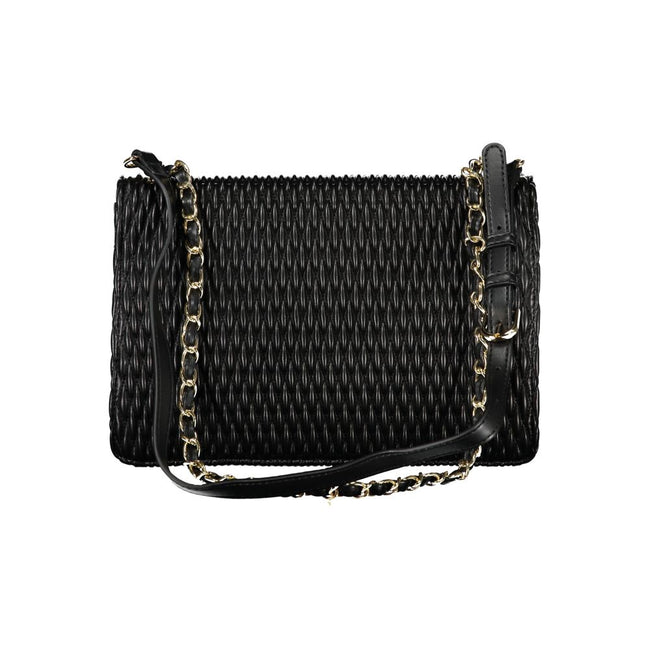 Mario Valentino Black Polyethylene Women Handbag Mario Valentino
