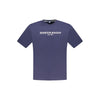 North Sails Blue Cotton Men T-Shirt North Sails