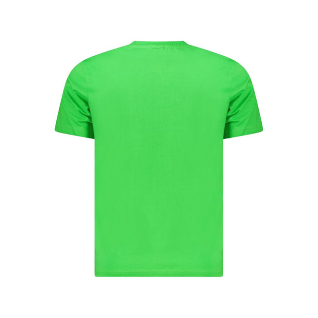 North Sails Green Cotton Men T-Shirt North Sails