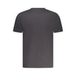 North Sails Black Cotton Men T-Shirt North Sails