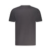 North Sails Black Cotton Men T-Shirt North Sails