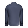 North Sails Blue Cotton Men Shirt North Sails