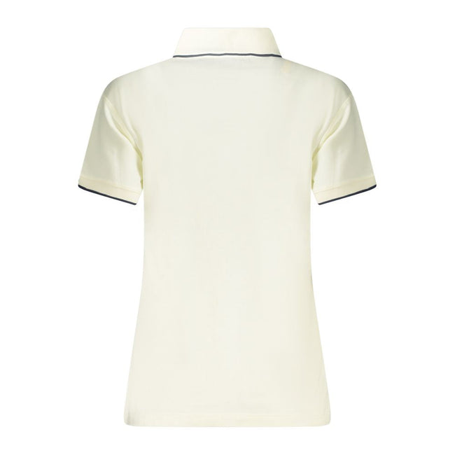 North Sails White Cotton Women Polo Shirt North Sails