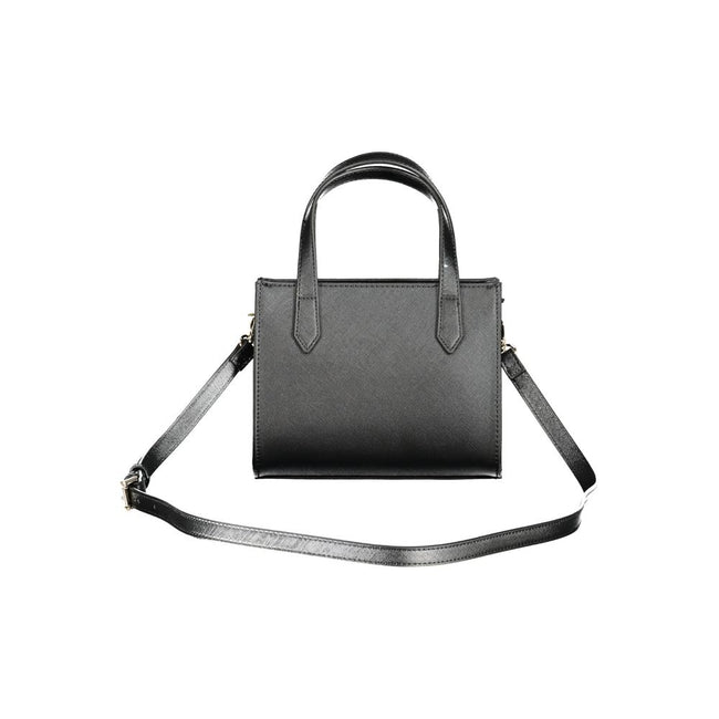 Mario Valentino Black Polyethylene Women Handbag Mario Valentino