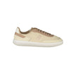 Tommy Hilfiger Beige Leather Women Sneaker Tommy Hilfiger