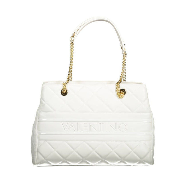 Mario Valentino White Polyethylene Women Handbag Mario Valentino
