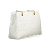 Mario Valentino White Polyethylene Women Handbag Mario Valentino