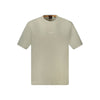 Hugo Boss Beige Cotton T-Shirt Hugo Boss