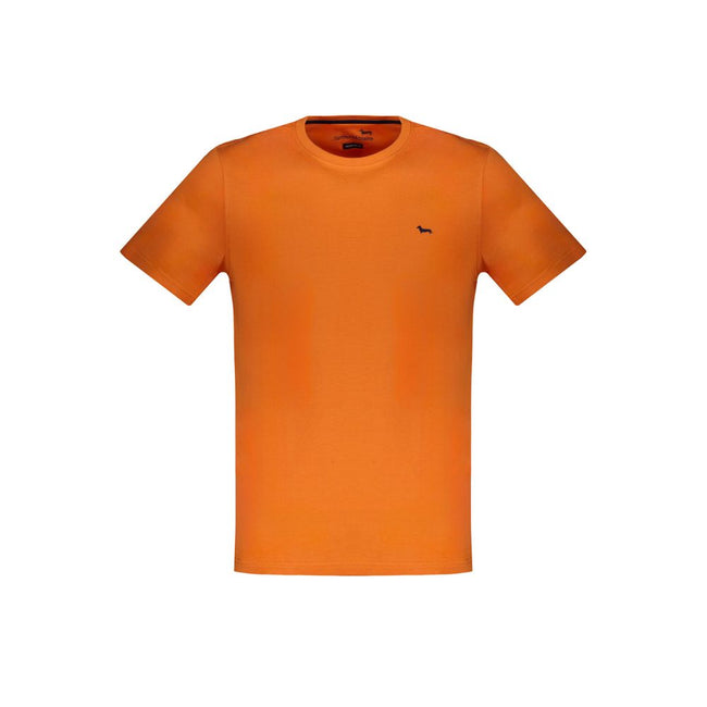 Harmont & Blaine Orange Cotton T-Shirt Harmont & Blaine