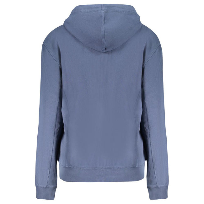 North Sails Blue Cotton Women Sweater North Sails