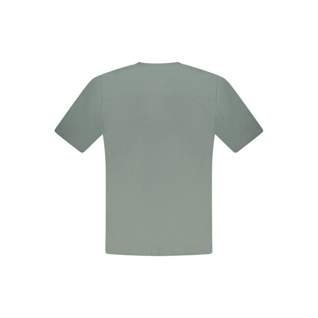 North Sails Green Cotton Men T-Shirt North Sails