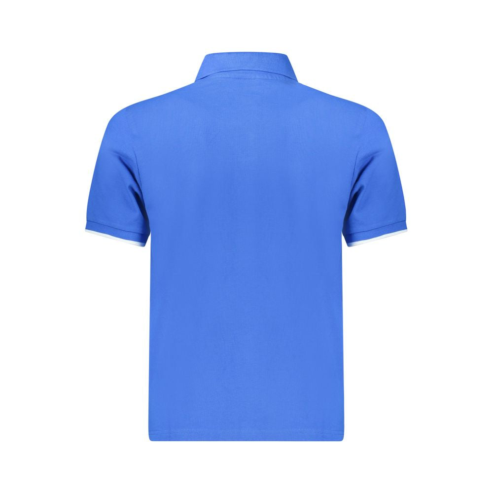 North Sails Blue Cotton Men Polo Shirt North Sails