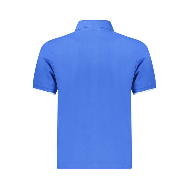 North Sails Blue Cotton Men Polo Shirt North Sails