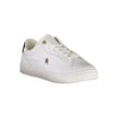 Tommy Hilfiger White Leather Women Sneaker Tommy Hilfiger