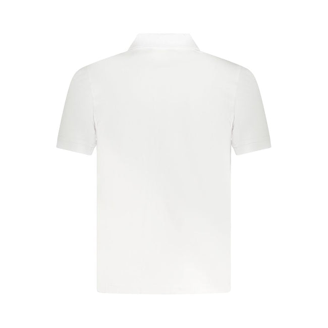 K-WAY White Cotton Polo Shirt K-WAY