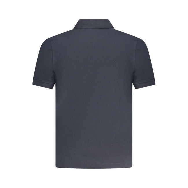 K-WAY Blue Cotton Polo Shirt K-WAY