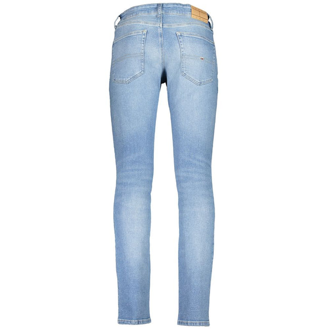 Tommy Hilfiger Blue Cotton Men's Slim Jean Tommy Hilfiger