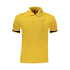 K-WAY Yellow Cotton Men Polo Shirt K-WAY