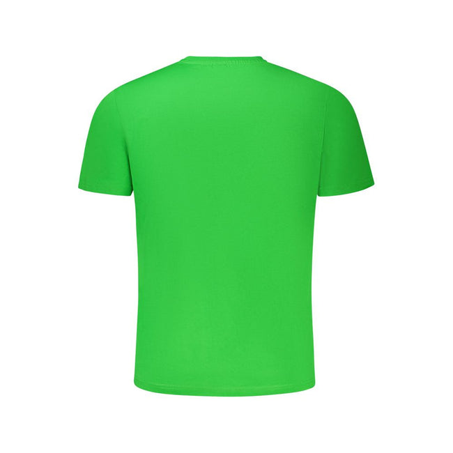North Sails Green Cotton Men T-Shirt North Sails