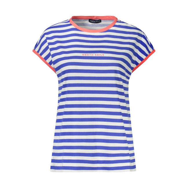 North Sails Blue Cotton T-Shirt North Sails