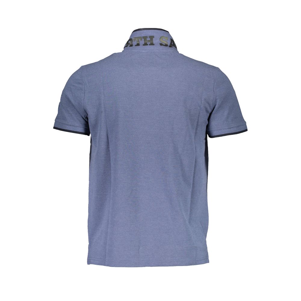 North Sails Blue Cotton Men Polo Shirt North Sails