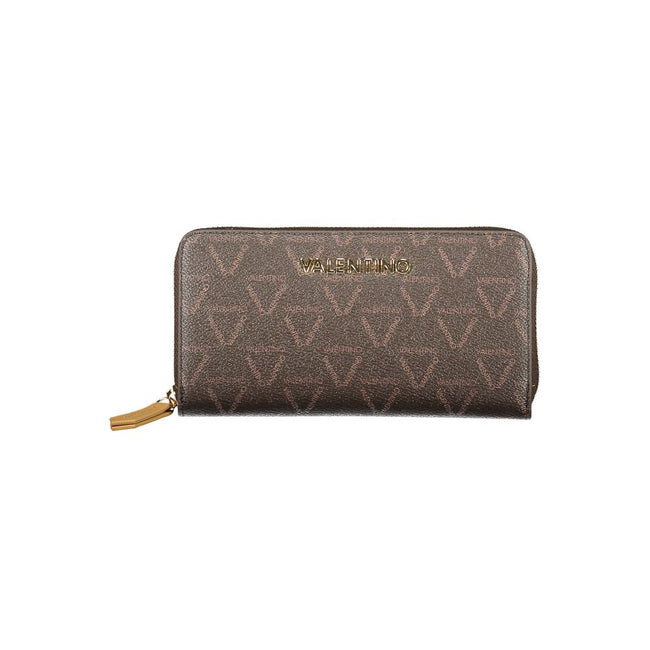Mario Valentino Brown Polyethylene Women Wallet Mario Valentino