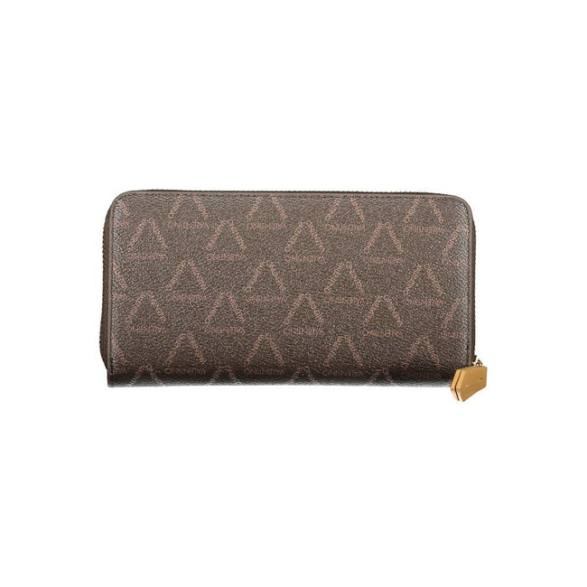 Mario Valentino Brown Polyethylene Women Wallet Mario Valentino