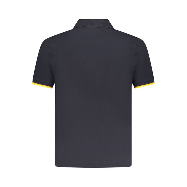 K-WAY Blue Cotton Polo Shirt K-WAY