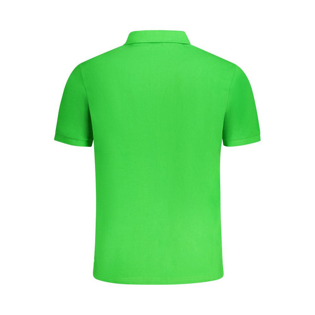 North Sails Green Cotton Men Polo Shirt North Sails