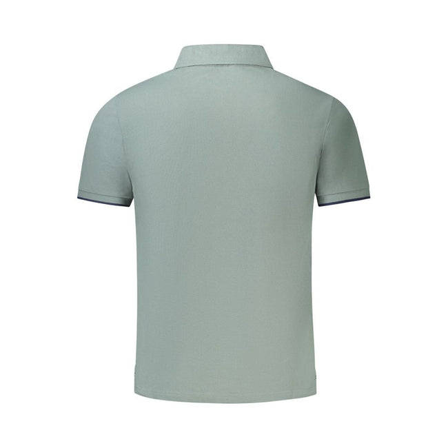 North Sails Green Cotton Men Polo Shirt North Sails