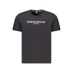 North Sails Black Cotton Men T-Shirt North Sails