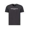 North Sails Black Cotton Men T-Shirt North Sails