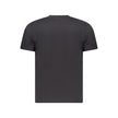 North Sails Black Cotton Men T-Shirt North Sails