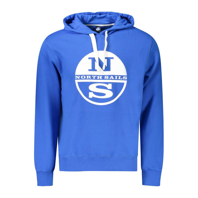North Sails Blue Cotton Men's Sweater North Sails