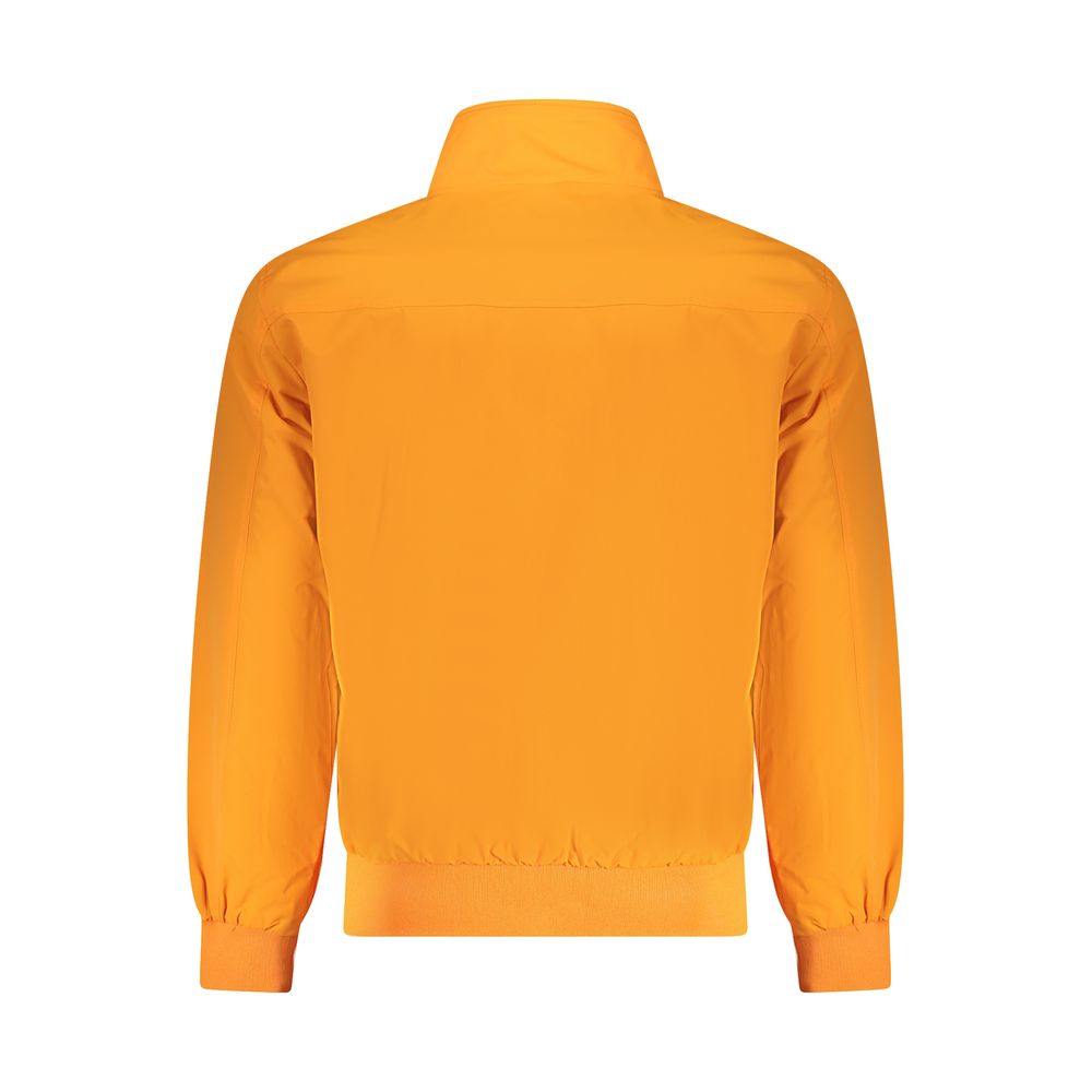 North Sails Orange Polyamide Men Jacket North Sails