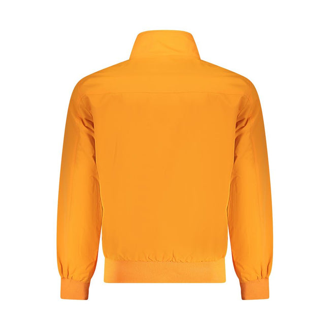 North Sails Orange Polyamide Men Jacket North Sails