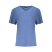 North Sails Blue Cotton Women T-Shirt North Sails