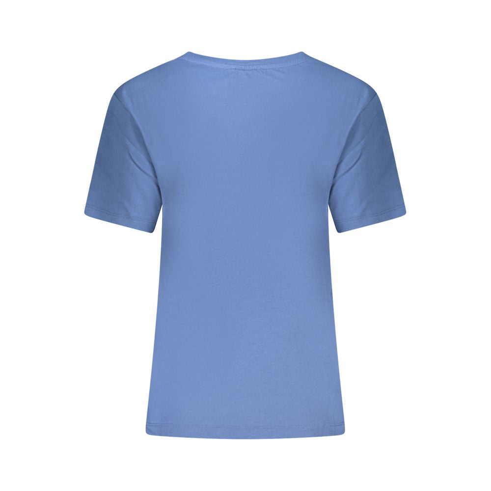 North Sails Blue Cotton Women T-Shirt North Sails