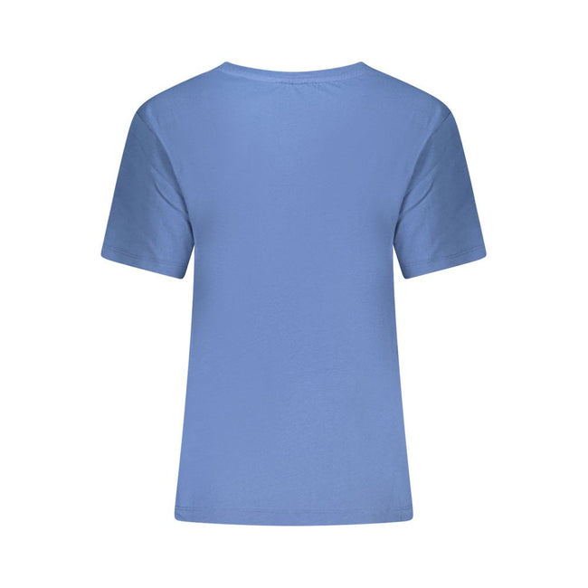 North Sails Blue Cotton Women T-Shirt North Sails
